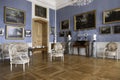 Italian Salon in Rund?le Palace, Pilsrundale, Latvia Royalty Free Stock Photo