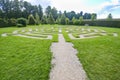 Rundale castle garden view mosaic, Rundale, Latvia