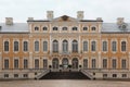 Rundale Palace designed by Bartolomeo Rastrelli in Latvia Royalty Free Stock Photo