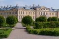 Rundale palace view Royalty Free Stock Photo