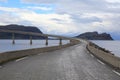 Runde island bridge in Norway