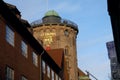 The Rundetaarn - The Round Tower - is a 17th-century tower located in central medieval Copenhagen, Denmark Royalty Free Stock Photo