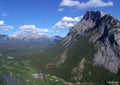Rundle mountain in banff