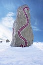 Rune stone Royalty Free Stock Photo