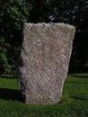 Rune stone Royalty Free Stock Photo