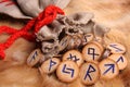 Runes close-up Royalty Free Stock Photo