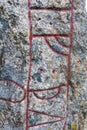 runic inscription, runes Royalty Free Stock Photo