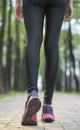 Runner athlete legs, training exercise outdoor jogger runner Royalty Free Stock Photo