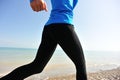 Runner athlete running Royalty Free Stock Photo