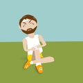 Runner feeling pain with sport injury Royalty Free Stock Photo