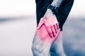 Runner leg pain during training