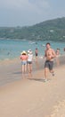 Runner - Young man jogging on the beach