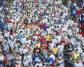 Runners in 17th Marine Marathon Royalty Free Stock Photo