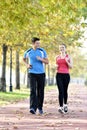 Runners couple sport Royalty Free Stock Photo