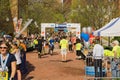 Runners at the Finish Line of the 2019 Blue Ridge Marathon