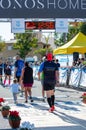 Runners on half Marathon de Torremolinos in Torremolinos, Spain