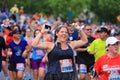 Runners at the Marathon