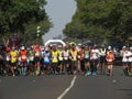 Runners participating in the Comrades Marathon