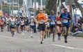 Runners Participating in the Comrades Marathon in South Africa Royalty Free Stock Photo