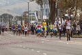 Runners Participating in the Comrades Marathon in South Africa Royalty Free Stock Photo