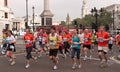 Runners in the Royal Parks Half Marathon, London