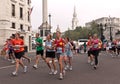 Runners in the Royal Parks Half Marathon, London