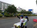 Shenzhen, China: runners run during the baoan international marathon