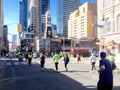 Runners in Toronto Royalty Free Stock Photo