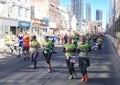 Runners in Toronto Royalty Free Stock Photo