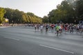 Runners at the thirty-sixth Berlin Marathon, Germany.