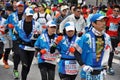 Runners at the Tokyo 2014 Marathon