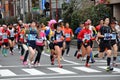 Runners at the Tokyo 2014 Marathon