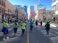 Runners in Toronto Royalty Free Stock Photo