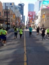 Runners in Toronto Royalty Free Stock Photo