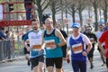 Runners on the track of Hannover Marathon