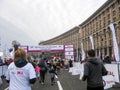 Running annual Wizz Air Kyiv city marathon