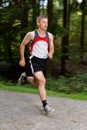 Running athlete Royalty Free Stock Photo