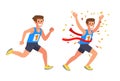 Running Athlete Sprinter man