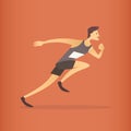 Running Athlete Sprinter Sport Competition