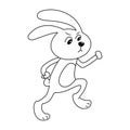Running Bunny Colorless