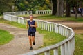 Running in Centennial Park, Sydney Royalty Free Stock Photo