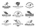 Running Club Logo, Icons and Design Elements