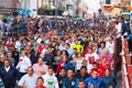 Running crowd of people Royalty Free Stock Photo