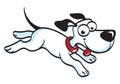 Running Dog Cartoon