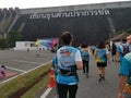 Running event at Khun Dan Prakarn Chon Dam