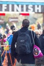 Running event at Seattle Center