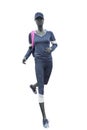 Running female mannequin Royalty Free Stock Photo