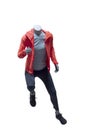 Running female mannequin Royalty Free Stock Photo