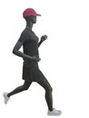 Running female mannequin Royalty Free Stock Photo