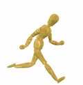 Running figure